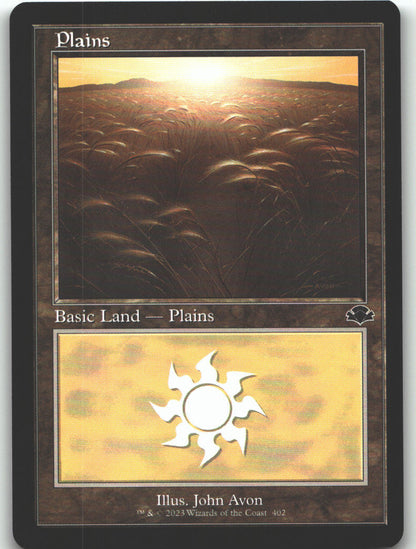 Plains (402) (Retro Frame)