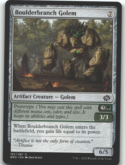 Boulderbranch Golem
