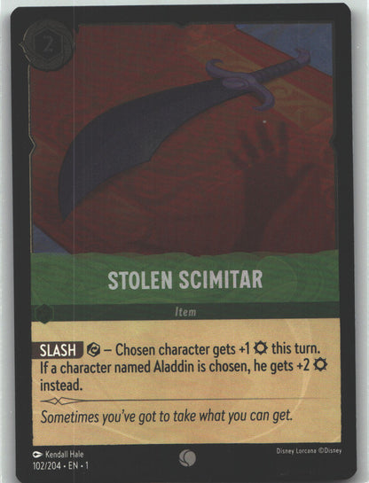 Stolen Scimitar