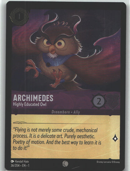Archimedes - Highly Educated Owl