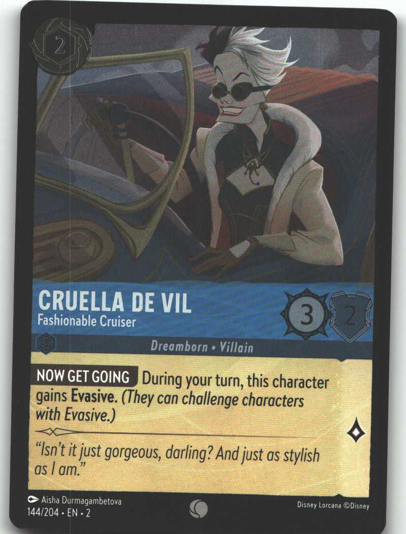 Cruella De Vil - Fashionable Cruiser