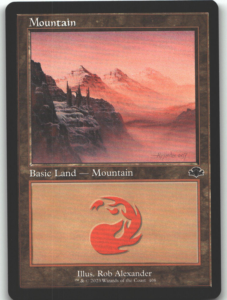 Mountain (408) (Retro Frame)