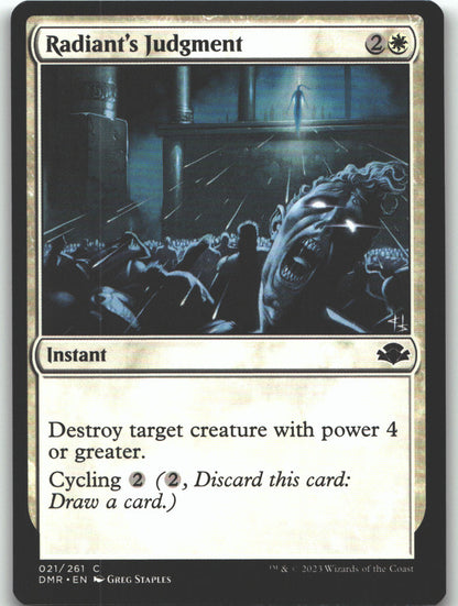 Radiant's Judgment
