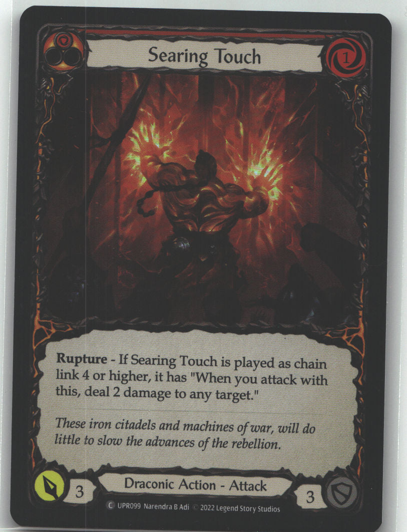 Searing Touch | Near Mint / English / Rainbow Foil