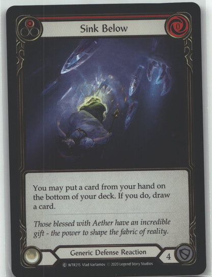 Sink Below (Red)