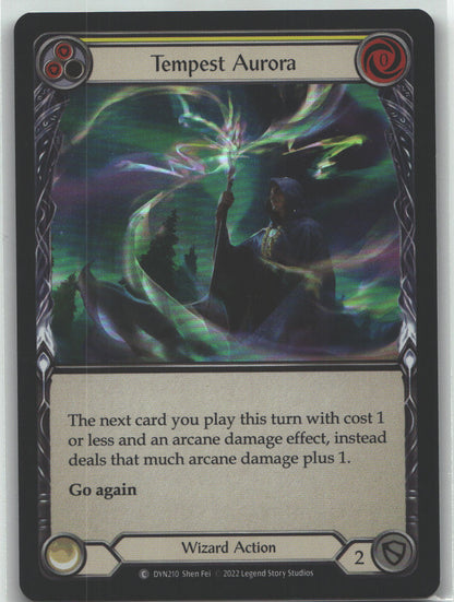 Tempest Aurora (Yellow) | Near Mint / English / Rainbow Foil