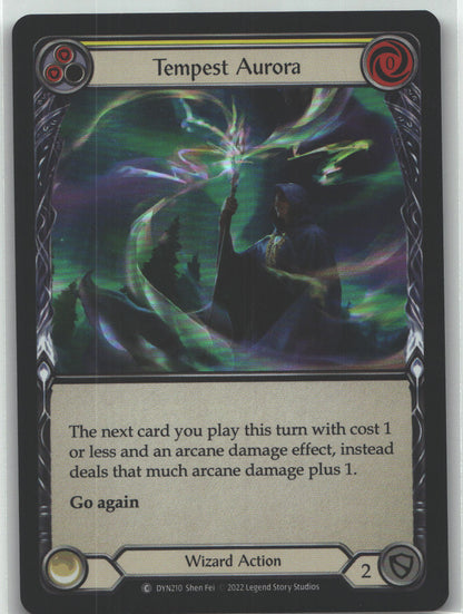 Tempest Aurora (Yellow) | Near Mint / English / Rainbow Foil