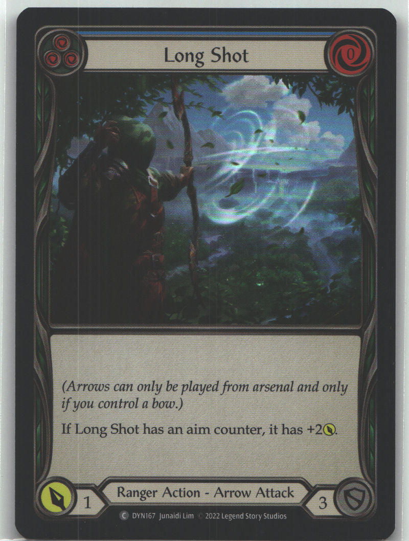 Long Shot (Blue) | Near Mint / English / Rainbow Foil