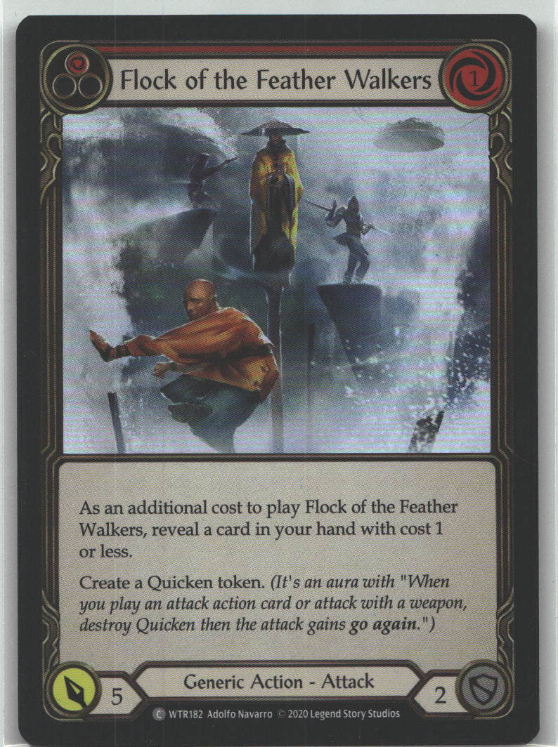 Flock of the Feather Walkers (Red) | Near Mint / English / Unlimited Edition Rainbow Foil