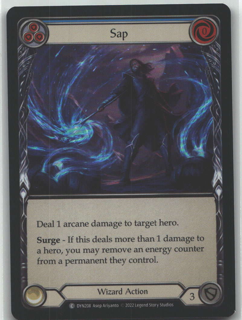 Sap (Blue) | Near Mint / English / Rainbow Foil