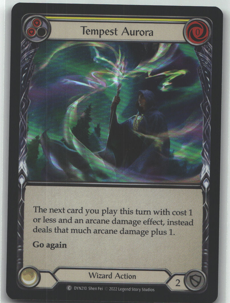 Tempest Aurora (Yellow) | Near Mint / English / Rainbow Foil