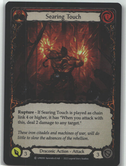 Searing Touch | Near Mint / English / Rainbow Foil