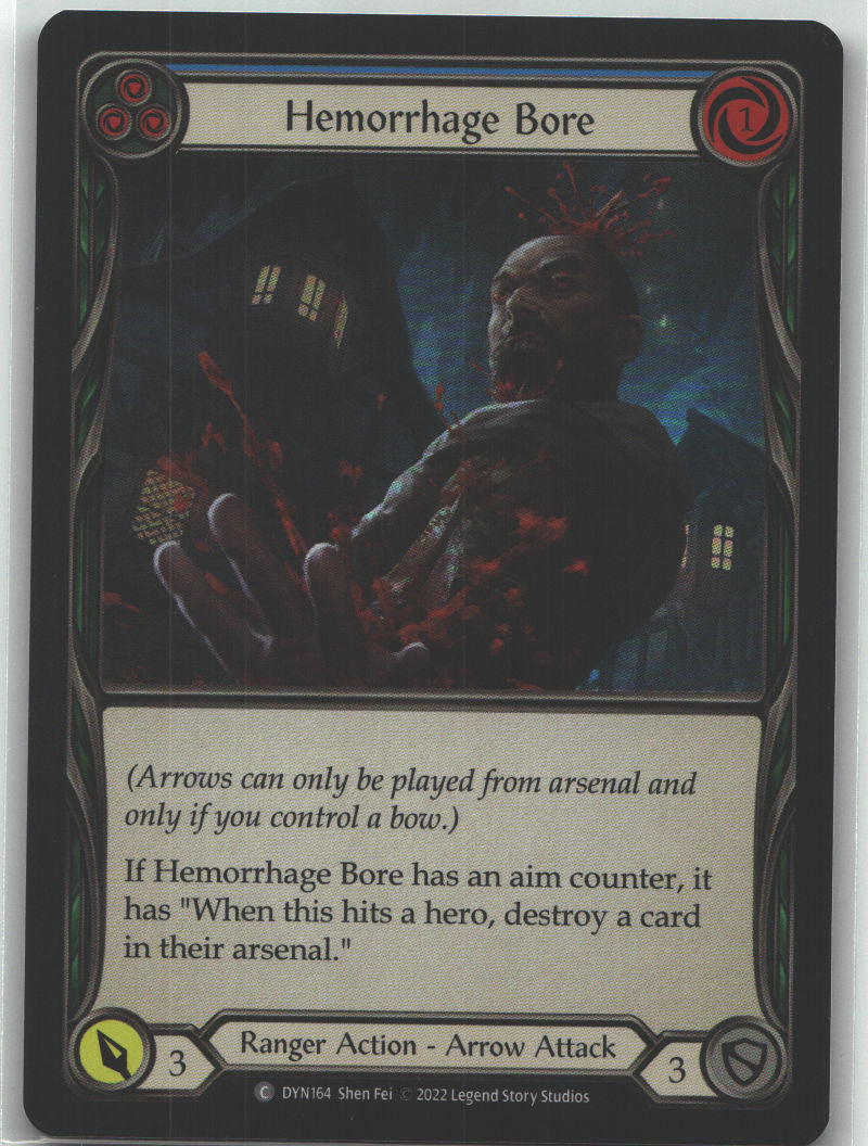 Hemorrhage Bore (Blue) | Near Mint / English / Rainbow Foil
