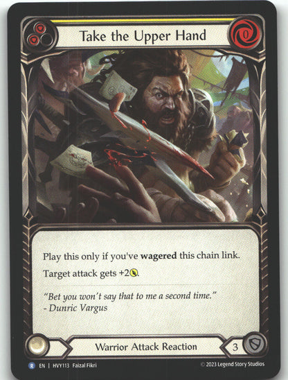 Take the Upper Hand (Yellow) | Near Mint / English / Normal