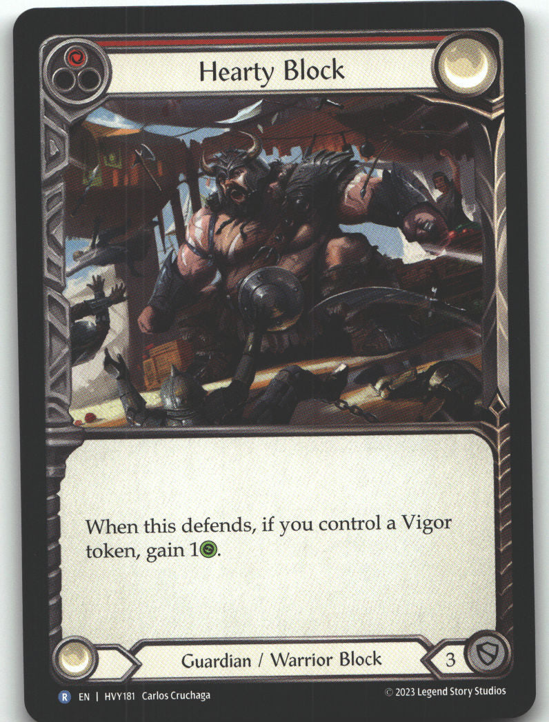 Hearty Block | Near Mint / English / Normal