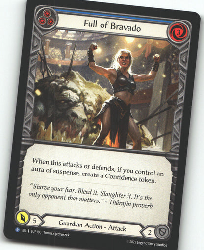 Full of Bravado (Blue)