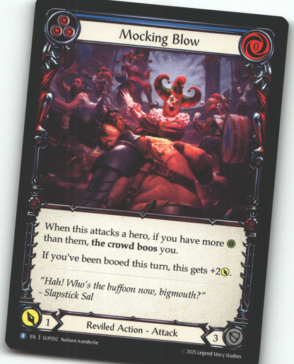 Mocking Blow (Blue) | Near Mint / English / Normal