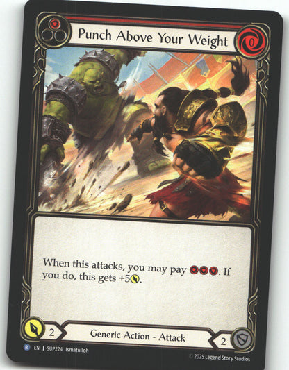 Punch Above Your Weight (Red)