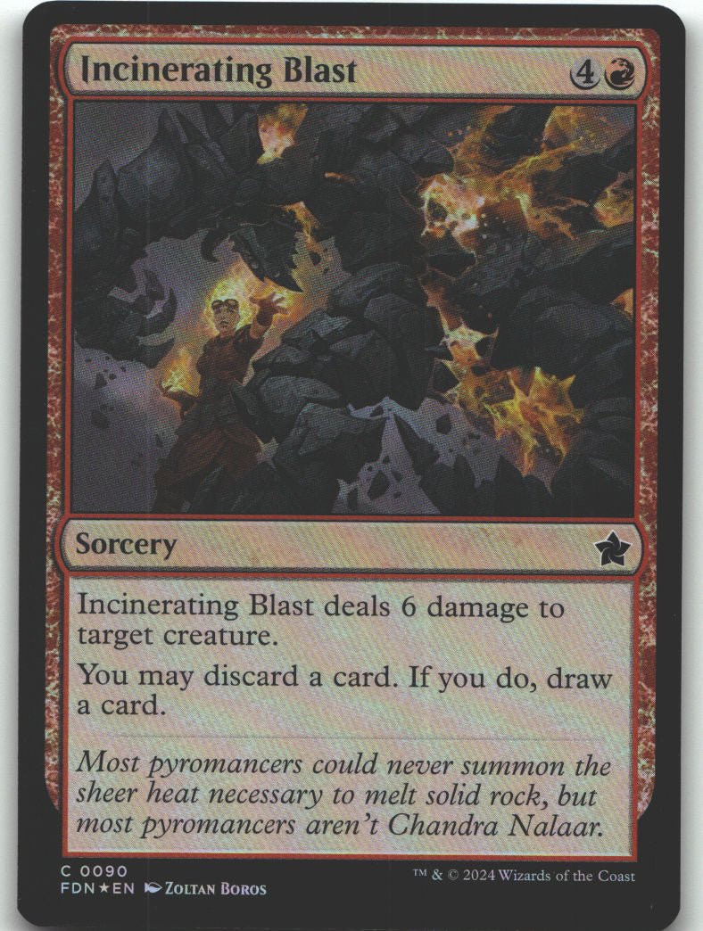 Incinerating Blast