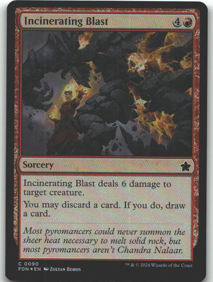 Incinerating Blast