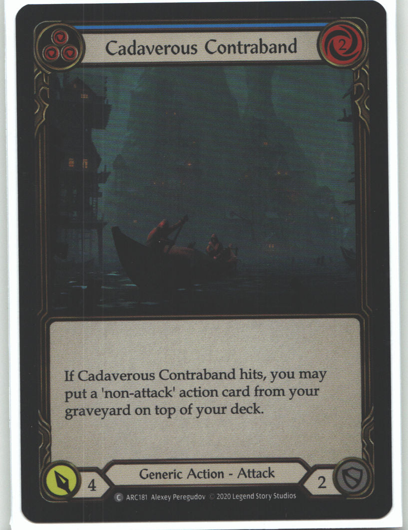 Cadaverous Contraband (Blue)