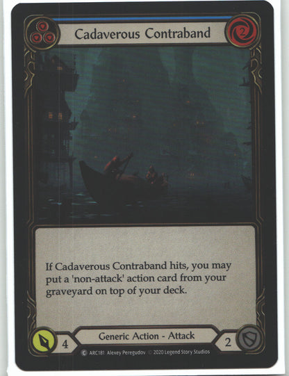 Cadaverous Contraband (Blue)