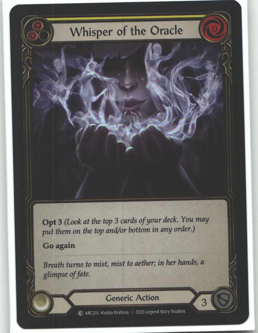 Whisper of the Oracle (Yellow)