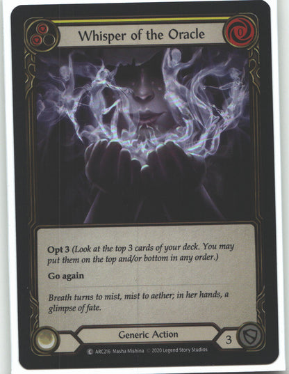 Whisper of the Oracle (Yellow)