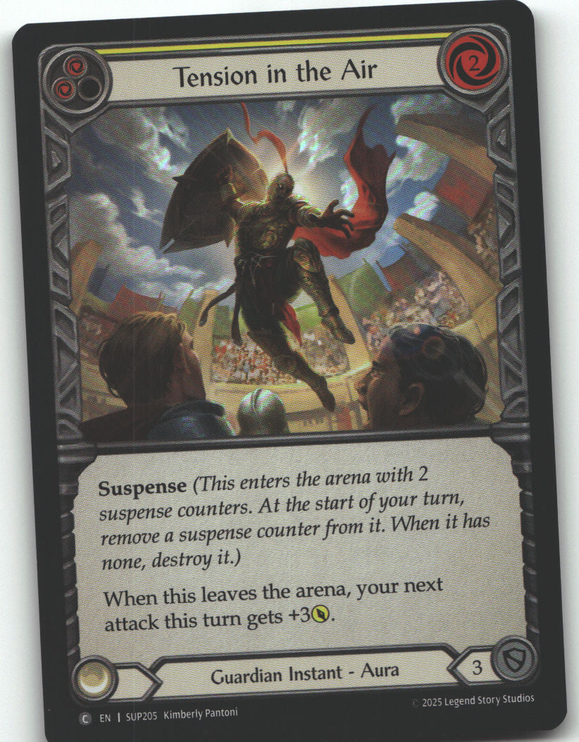Tension in the Air (Yellow) | Near Mint / English / Rainbow Foil