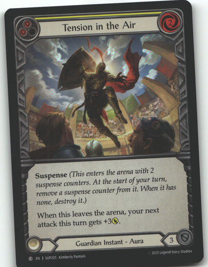 Tension in the Air (Yellow) | Near Mint / English / Rainbow Foil