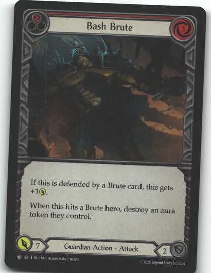 Bash Brute | Near Mint / English / Rainbow Foil