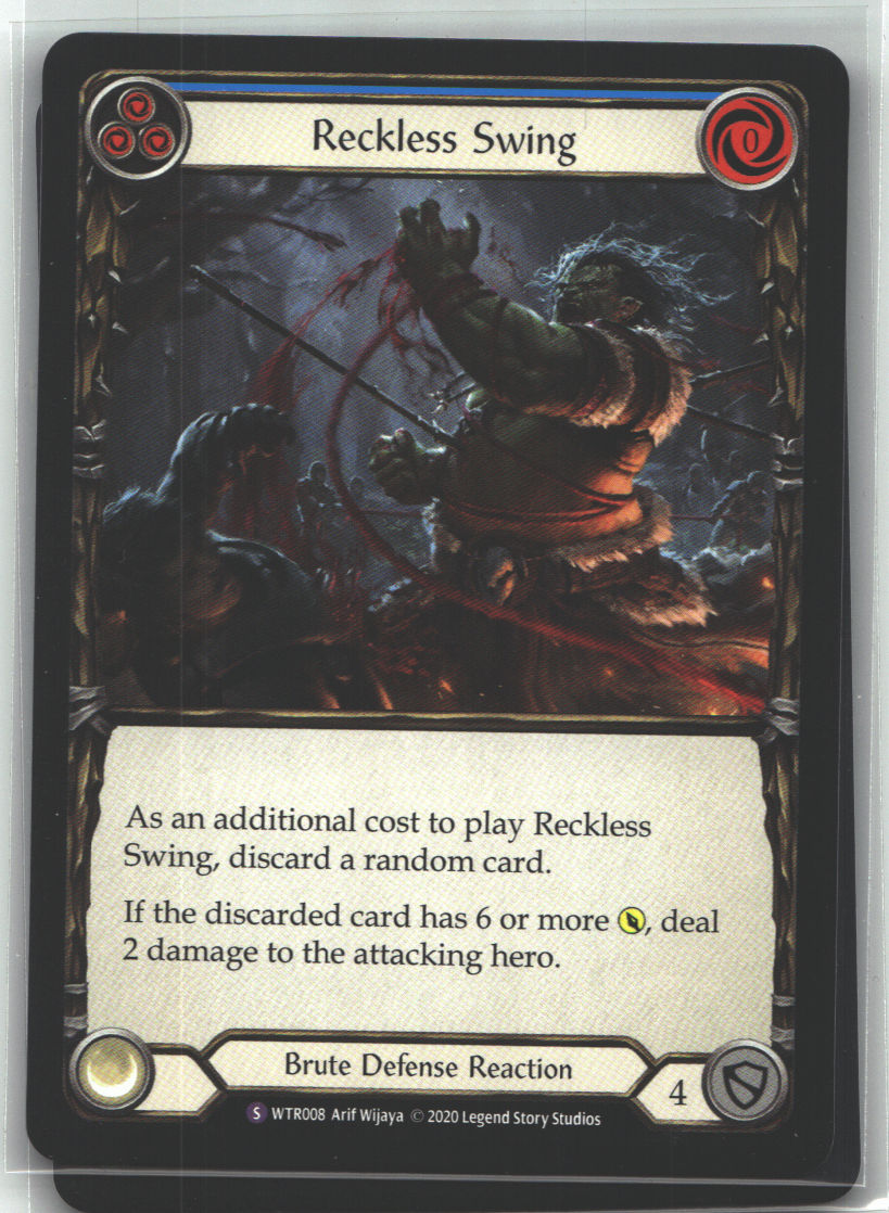 Reckless Swing | Near Mint / English / Unlimited Edition Rainbow Foil