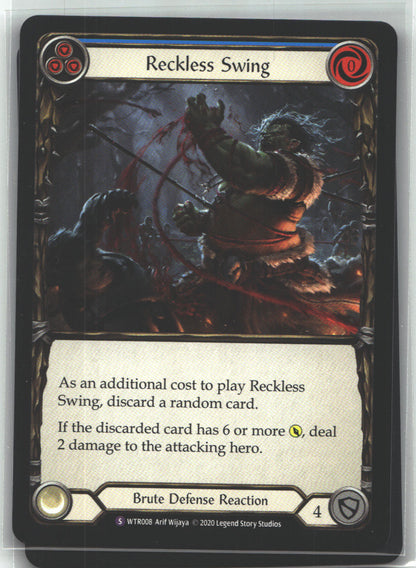 Reckless Swing | Near Mint / English / Unlimited Edition Rainbow Foil