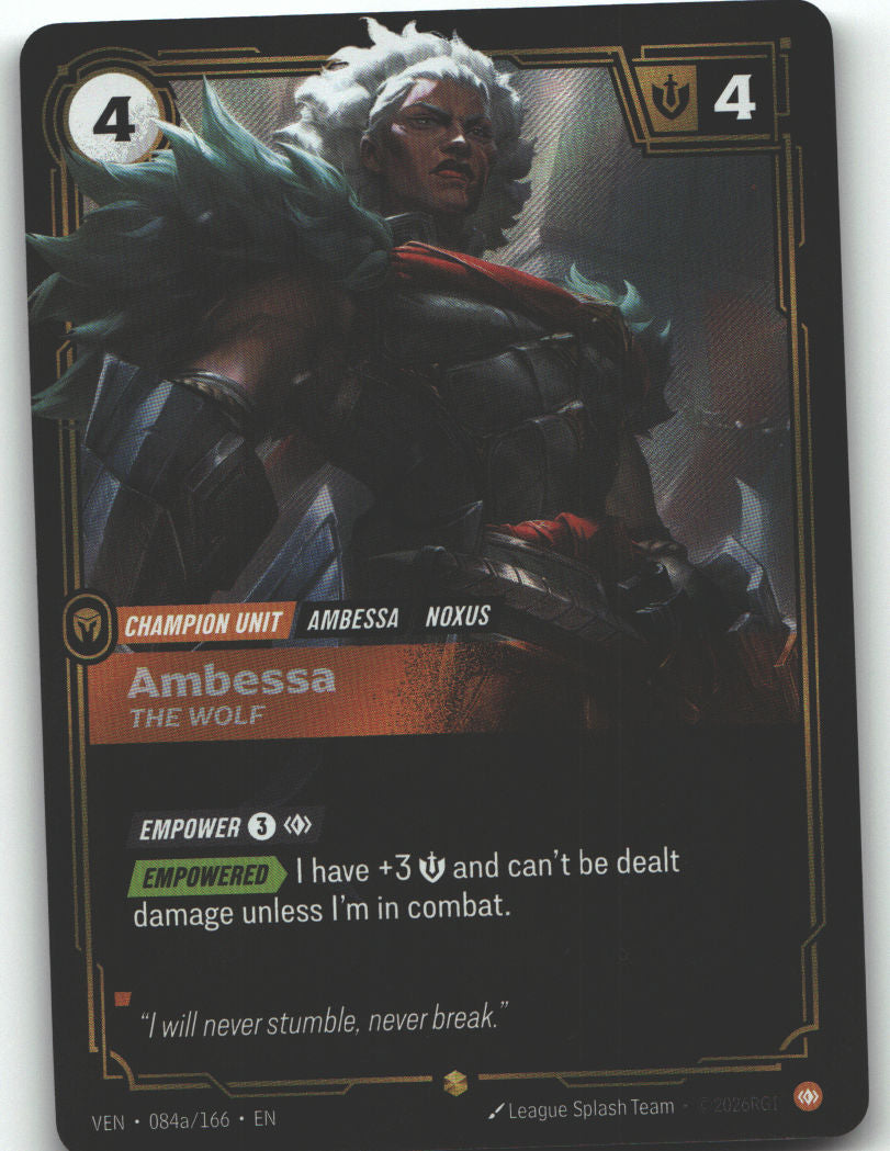 Ambessa, The Wolf (Alternate Art)