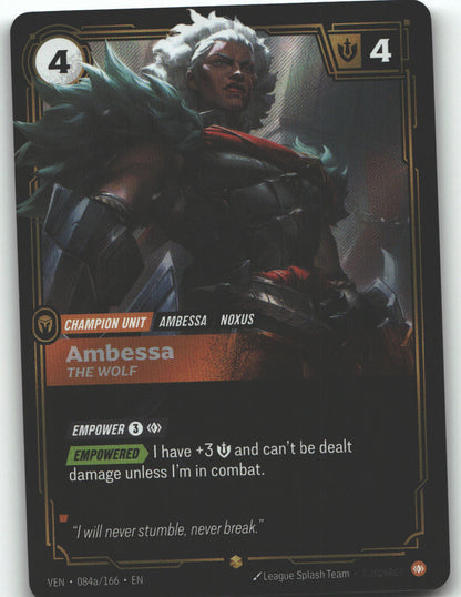 Ambessa, The Wolf (Alternate Art)