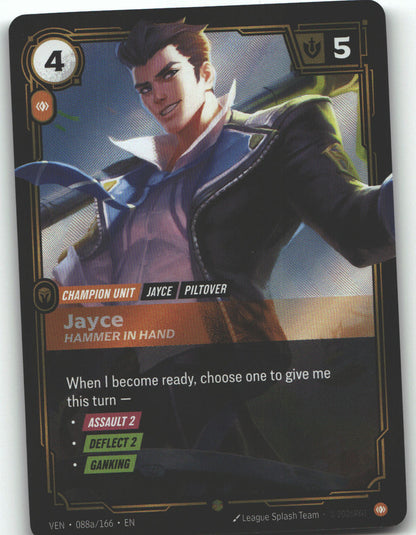 Jayce, Hammer in Hand (Alternate Art)