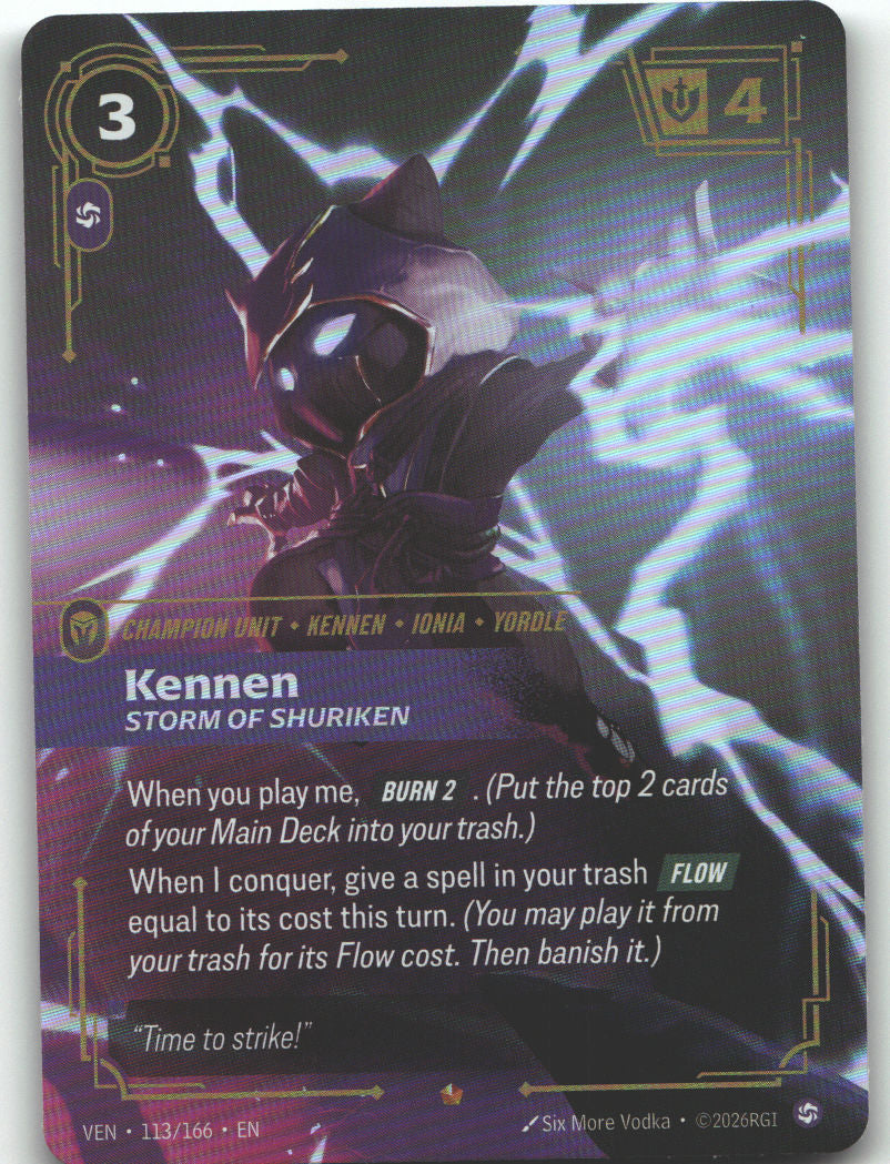 Kennen, Storm of Shuriken