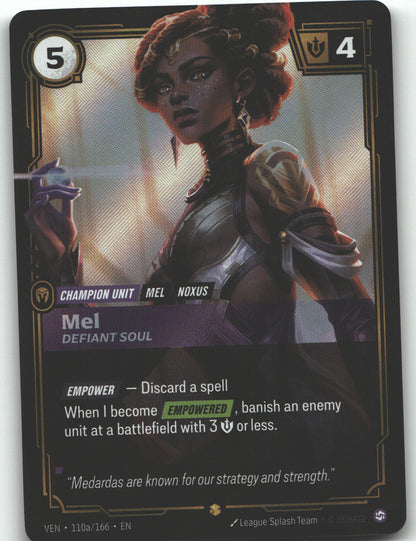 Mel, Defiant Soul (Alternate Art)