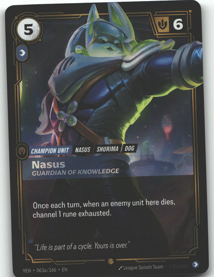 Nasus, Guardian of Knowledge (Alternate Art)
