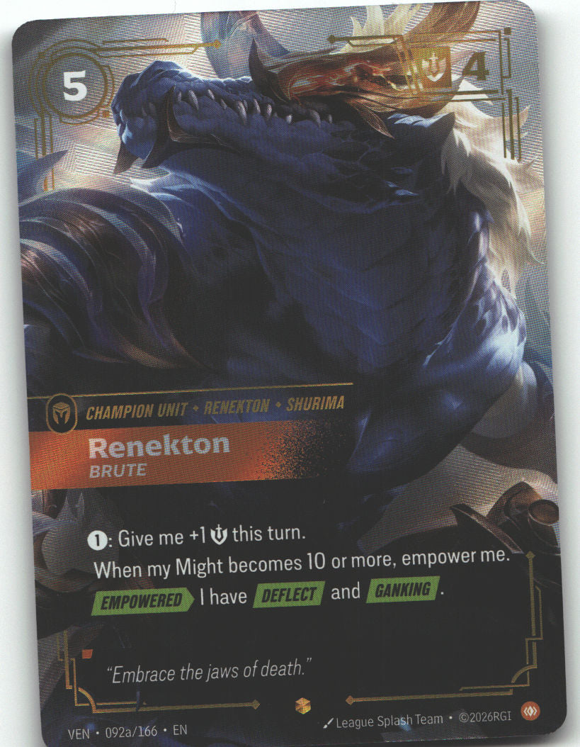 Renekton, Brute (Alternate Art)