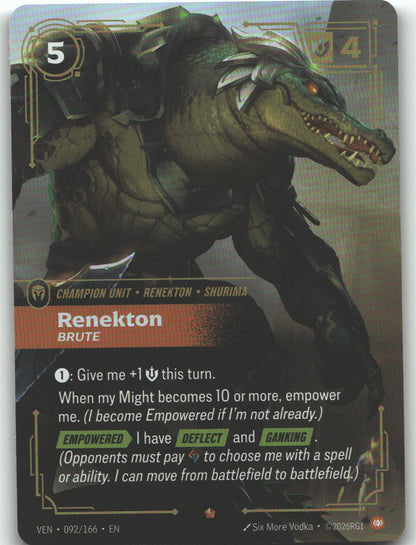 Renekton, Brute