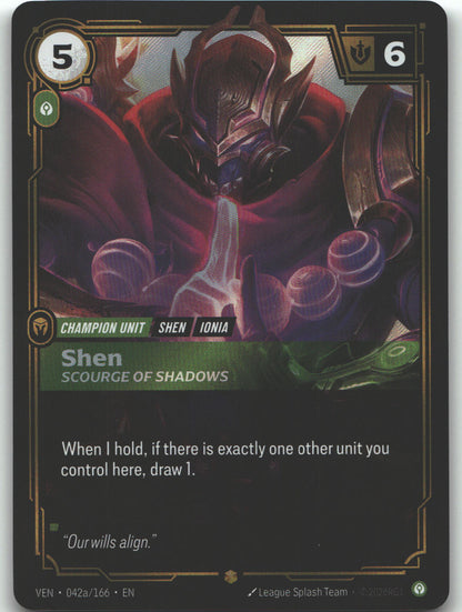 Shen, Scourge of Shadows (Alternate Art)