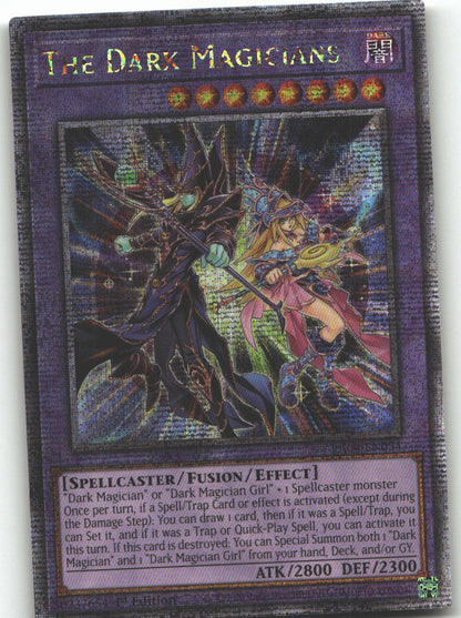 The Dark Magicians (Quarter Century Secret Rare)