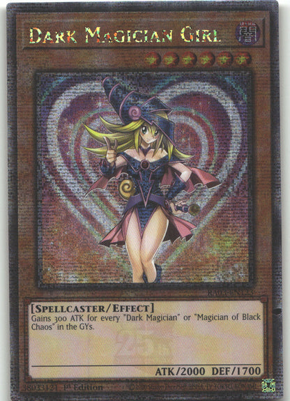 Dark Magician Girl (Quarter Century Secret Rare) (A)