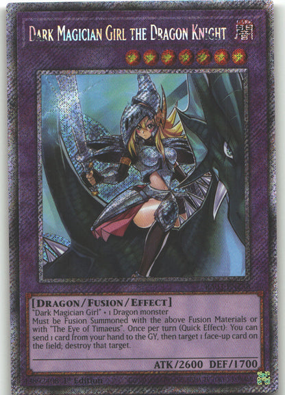 Dark Magician Girl the Dragon Knight (Quarter Century Secret Rare)