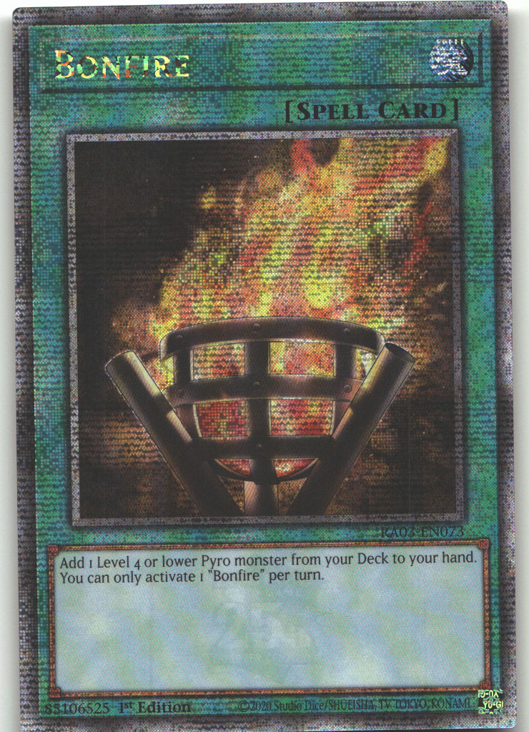 Bonfire (Quarter Century Secret Rare)