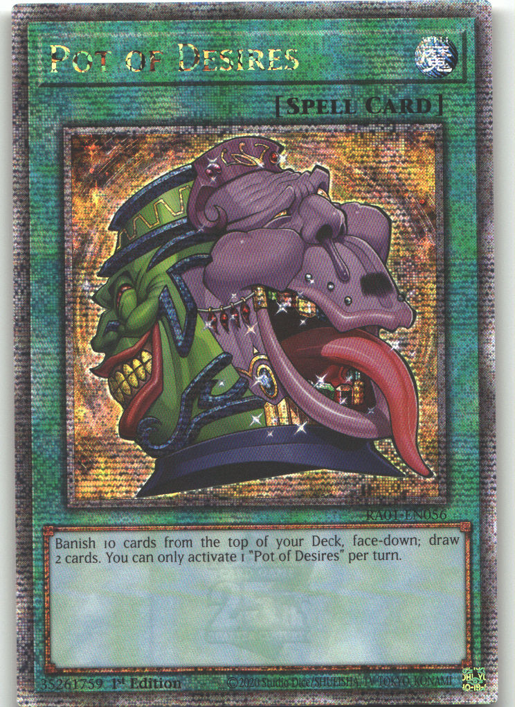 Pot of Desires (Quarter Century Secret Rare)
