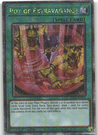 Pot of Extravagance (New Art) (Quarter Century Secret Rare)