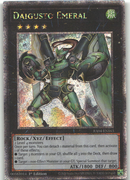 Daigusto Emeral (Quarter Century Secret Rare)