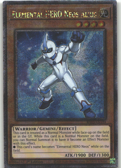 Elemental HERO Neos Alius (Quarter Century Secret Rare)